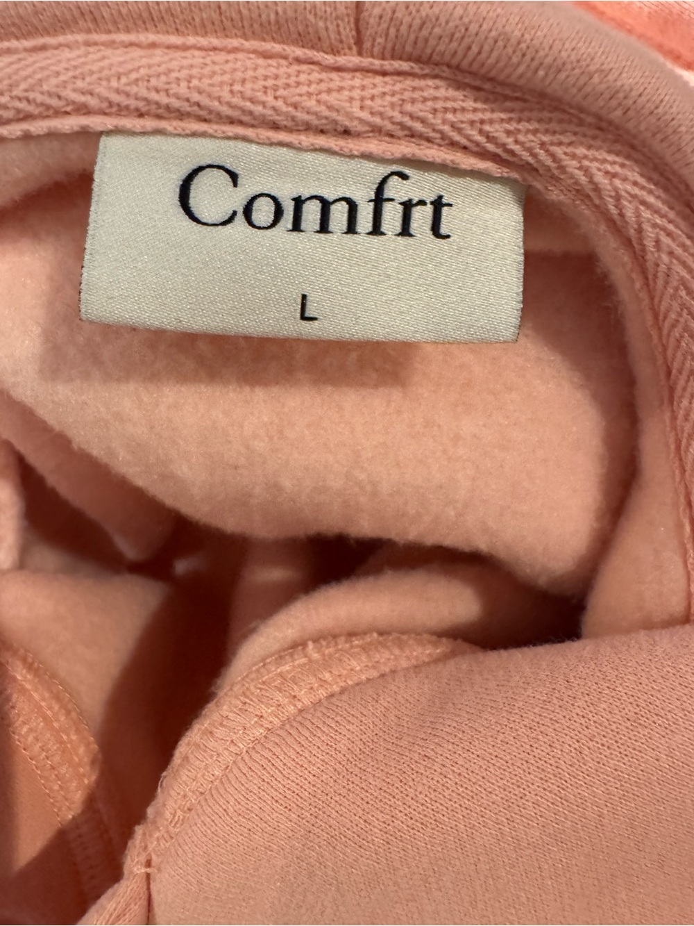 Comfrt Pastel Hoodie PEACH 🍑 - Picture 8 of 12